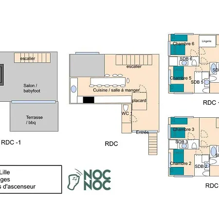 וילה Nocnoc - La Cachee *